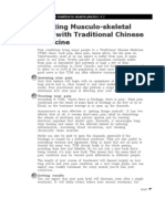 Treating Musculo-Skeletal Pain With Traditional Chinese Medicine