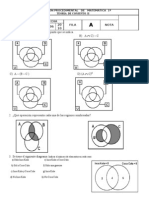 Evaluación Procedimental de Matemática 1º2