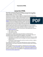 Tutorial HTML Basico