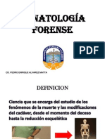 Tanatologia Forense