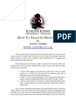 How To Train in Ninjutsu