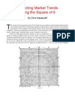 Kakasuleff, Chris - Predicting Market Trends Using The Square of 9