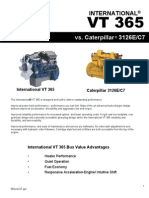 Vs. Caterpillar 3126E/C7: International International