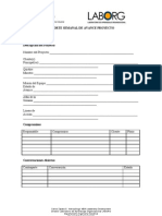 Equipo Reporte Semanal de Avance Proyecto