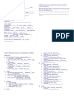 Gordon S Functional Health Pattern Assessment Tool