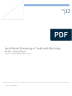 Social Media Vs Traditional Marketing