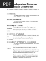 Ipl Constitution