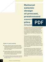 Rational Spun Pile Seismic