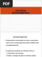 Avaliação Antropométrica