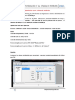 Optimización de Una Columna de Destilación