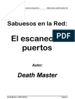 Death Master, - Técnicas de Escaneo de Puertos