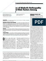 The Prevalence of Diabetic Retinopathy and Associated Risk Factors Among Sioux Indians