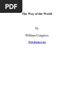 The Way of The World: by William Congreve