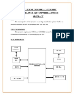 Intelligent Industrial Security Surveillance System With Auto Sms