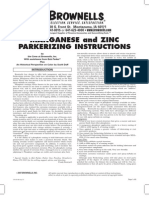 Manganese and Zinc Parkerizing Instructions: 200 S. Front St. Montezuma, IA 50171 800-741-0015 or 641-623-4000