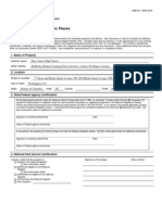 National Register of Historic Places Registration Form: United States Department of The Interior National Park Service