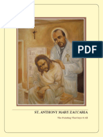 St. Anthony M. Zaccaria: The Painting That Says It All: Twelve Meditations by Sr. Rorivic P. Israel, ASP