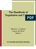 The Handbook of Negotiation and Culture