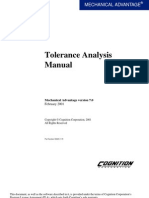 Tolerance Analysis Manual