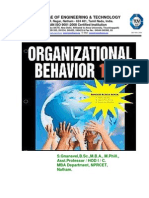 Organizational Behavior