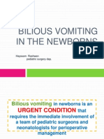 Neonatal Billious Vomiting