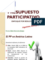 Presupuesto Participativo