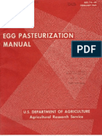 Egg Pasteurization Manual 1969