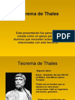 Teorema de Thales