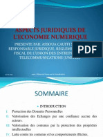 Aspects Juridiques de L'economie Numerique