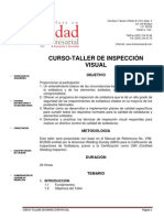 Curso Taller de Inspeccion Visual