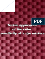 Textile Application of Color Sensitivity