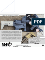 North Eastern Arms Combat Carbine Stock