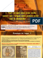 Histoire de L'orgue