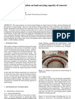 Experimental Investigation On Load-Carrying Capacity of Concrete Tunnel Lining