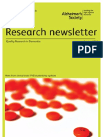 Alzheimers Research Newsletter October 2012