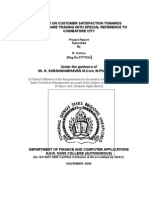 A Study On Customer Satisfaction Towards On-Line Share Trading With Special Reference To Coimbatore City