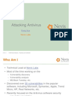 Attacking Anti Viruses 1