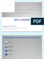 Instituições Da Defesa Do Consumidor