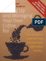 Setting Up and Managing Your Own Coffee Bar PDF