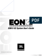 EON15 G2 System User's Guide: Part Number: 981-00060-00 Rev. A