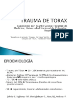 Trauma de Torax