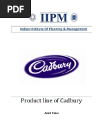 Cadbury Product Line