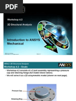 Introduction To ANSYS Mechanical (2D)