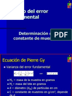 Cálculo de Error Fundamental