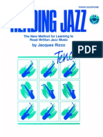 Reading Jazz - Jacques Rizzo - (BB