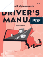 Massachusetts Driver's Manual - 2012-2013