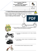 Ficha de Matematica3ano-Sit - Problemáticas