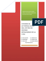 Informe de Autoevaluacion Del Centro de Idiomas Extranjeros Facultad de Artes y Humanidades UCSG