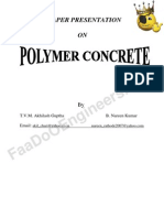 Polymer Concrete