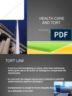 Helathcare and Tort Reform 